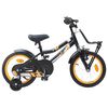 vidaXL Laste Bike 14 Tolli 3-5 Aastat Oranž ja Must