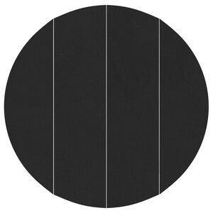 vidaXL Basseini p&otilde;randakatte leht Must &Oslash; 458 cm Mitte-kootud kangas