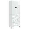 vidaXL Kapi Komplekt 2 tk 66 x 34,5 x 90 cm Tehispuit