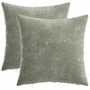 vidaXL Diivanipadi 2 tk HEERLEN Roheline 35 x 35 cm &Scaron;en&uuml;&uuml;lfabric