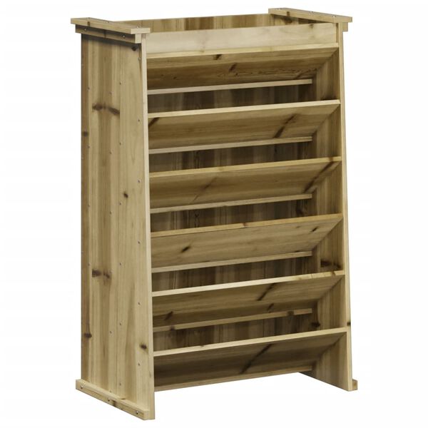 vidaXL 6-tasandiline maitsetaimede kast, 69x40x101,5 cm, m&auml;nnipuit