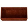 vidaXL taimekast, 62x40x39 cm, Corten teras