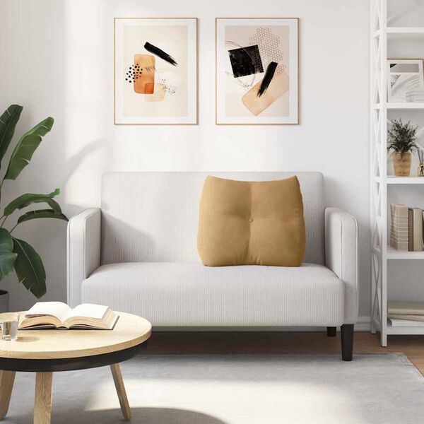 vidaXL Seljatugi padi Pruun 60 x 24 x 50 cm Samet