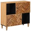 vidaXL Ladustamiskapid Pruun 80 x 33,5 x 75 cm Tugev mango puu