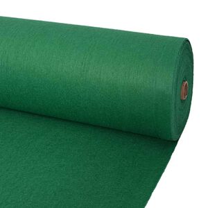 vidaXL Vaip &Uuml;ksv&auml;rviline Roheline 1,2 x 12 m Pol&uuml;ester