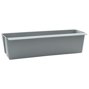 vidaXL Euro pallide lillekastid 12 tk Helehall 36 x 13,5 x 9,5 cm