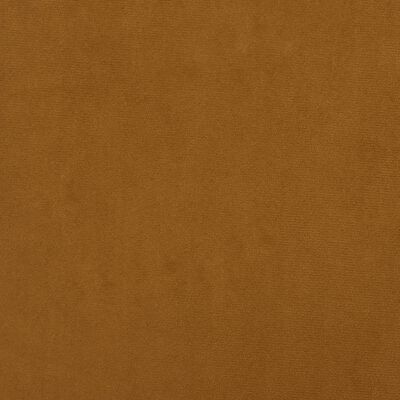 vidaXL jalapink, pruun, 60x60x36 cm, samet
