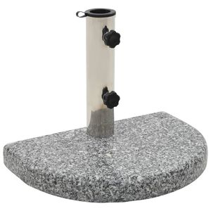 vidaXL p&auml;evavarju alus, graniit, 10 kg kaarjas, hall