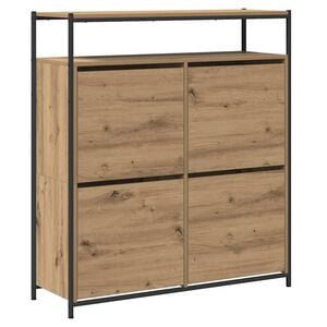 vidaXL Kinga kapp 100 x 34 x 112 cm Tehispuit K&auml;sit&ouml;&ouml;puu