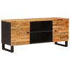 vidaXL Telerikapp ladustamisega Pruun 105 x 33 x 46 cm Tugev mango puu