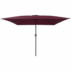 vidaXL Aedapara Bordeaux punane 295 x 295 x 245 cm Pol&uuml;ester ja teras