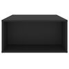 vidaXL kohvilaud, must, 90 x 67 x 33 cm, tehispuit
