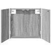 vidaXL Dartboardi kapp Hall Sonoma 56 x 12 x 53,5 cm Tehispuit