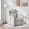 vidaXL Massage Recliner Tool Cloud Grey Fabric