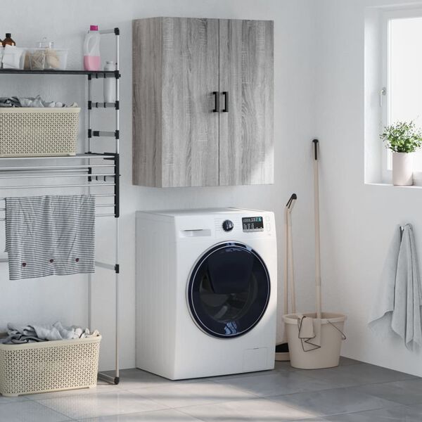 vidaXL seinakapp, hall Sonoma tamm, 69,5 x 34 x 90 cm