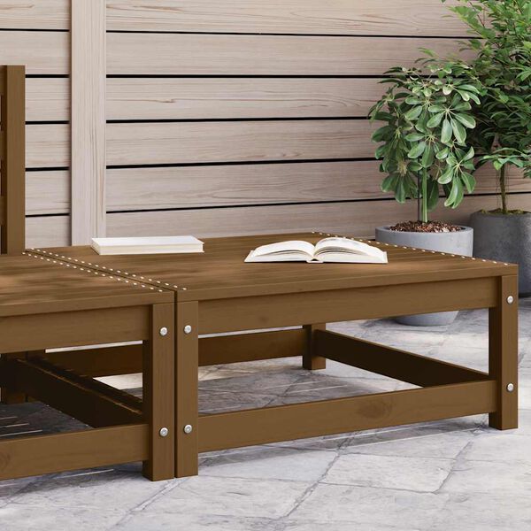 vidaXL aia jalapink, 70 x 70 x 30 cm, meepruun, toekas m&auml;nnipuit