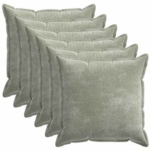 vidaXL Diivanipadi 6 pcs HOUTEN Roheline 80 x 80 cm &Scaron;en&uuml;&uuml;lfabric