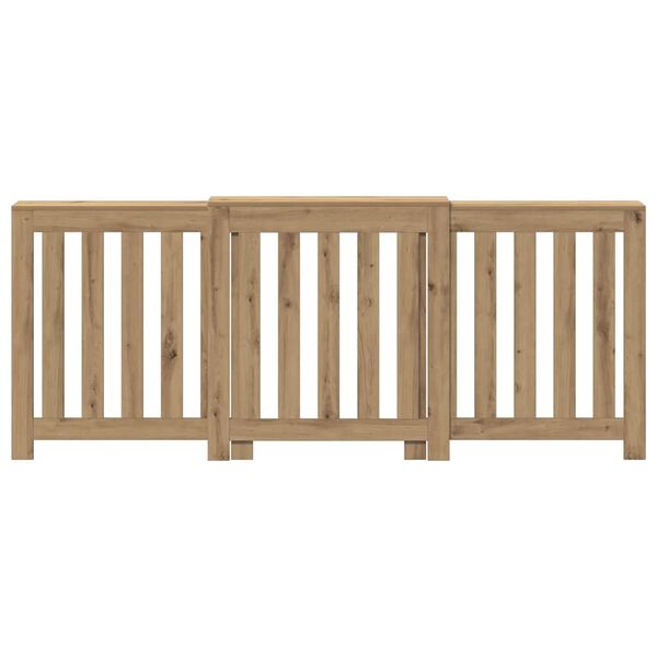 vidaXL radiaatori kate, Sonoma tamm, 205x21,5x83,5 cm, tehispuit
