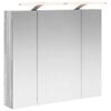 vidaXL Vannitoa peeglikapp Hall Sonoma 80 x 14.5 x 70 cm Tehispuit