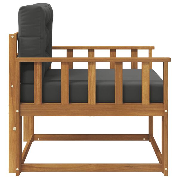 vidaXL V&auml;ljas Keskmine Diivan Tugev akatsiapuu Neutraalne