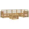 vidaXL V&auml;li diivanikomplekt 6 pcs Valge 59 x 59 x 37 cm