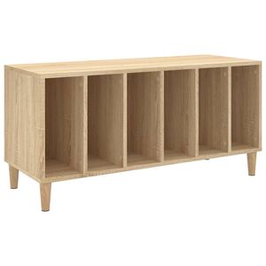 vidaXL plaadikapp, Sonoma tamm, 100 x 38 x 48 cm, tehispuit