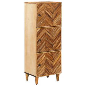 vidaXL Ladustamiskapid uksega Pruun 40 x 33,5 x 110 cm Tugev mango puu