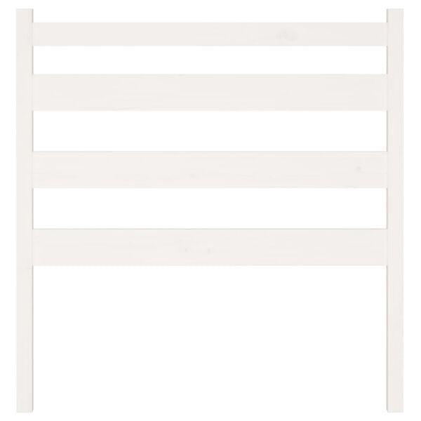 vidaXL voodipeats, valge, 96 x 4 x 100 cm, m&auml;nnipuit
