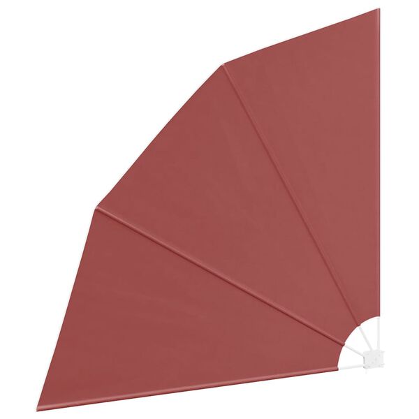 vidaXL kokkupandav r&otilde;du k&uuml;lgmarkiis terrakota 210 x 210 cm