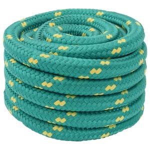 vidaXL Paadi k&ouml;is 3 mm 5 m Roheline PP