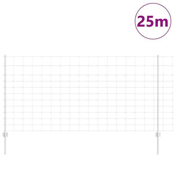 vidaXL Aed koos postiga H&otilde;bedane 1,2 x 25 m Teras