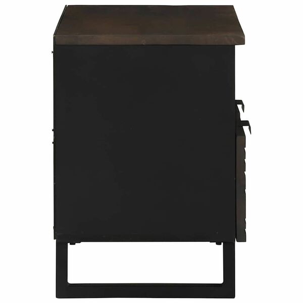 vidaXL TV &Uuml;ksused sahtliga P&auml;hklipuit 70 x 33 x 46 cm Tehispuit