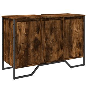 vidaXL valamukapp, suitsutatud tamm, 91x35x60 cm, tehispuit