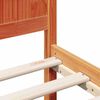 vidaXL Voodi raam Pruun 75 x 190 cm Männipuit