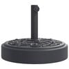 vidaXL p&auml;ikesevarju alus, &Oslash;38 / 48 mm postile, 25 kg, &uuml;mmargune