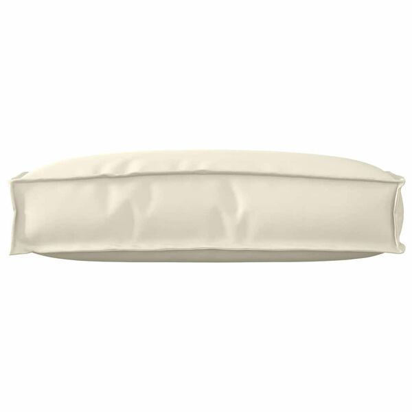 vidaXL Kaubaaluse seljatoepadi cream 60 x 40 x 12 cm Oxfordi kangas