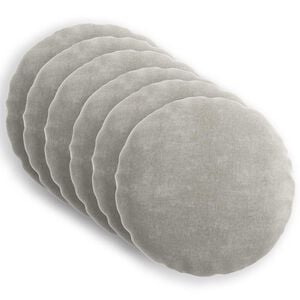 vidaXL Diivanipadi 6 pcs HEERLEN Helehall &Oslash; 30 cm &Scaron;en&uuml;&uuml;lfabric