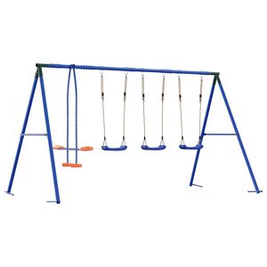 vidaXL V&auml;ljas Kiik Komplekt Mitmev&auml;rviline 330 x 185 x 185 cm
