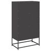 vidaXL Highboard Black 68x39x123 cm Teras