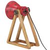 vidaXL laualamp, 25 W, kulunud punane, 30x17x40 cm, E27