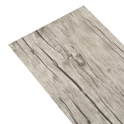 vidaXL iseliimuvad PVC-põrandaplaadid 2,51 m², 2 mm, kulunud tamm