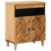 vidaXL Ladustamiskapid uksega Pruun 60 x 33,5 x 75 cm Tugev mango puu