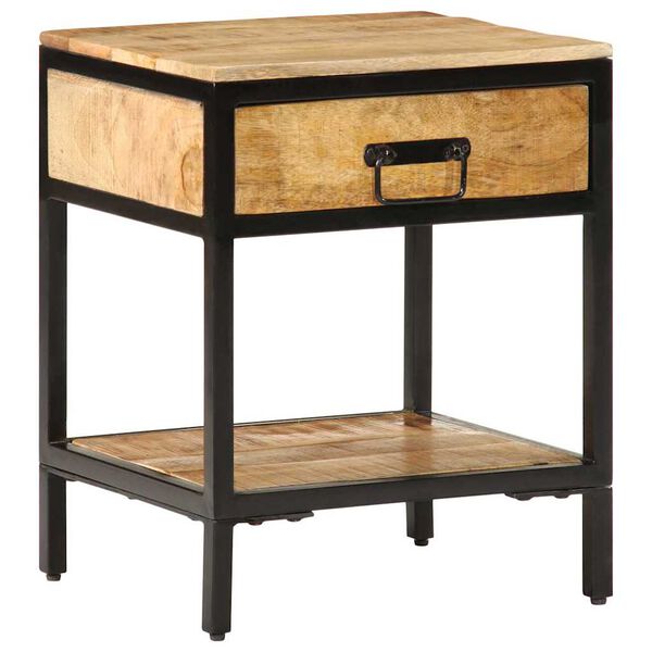 vidaXL Öölambi kapp sahtliga Pruun 40 x 35 x 50 cm Mangopuit