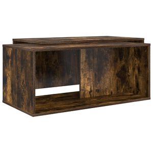 vidaXL Kohvilauda komplekt 2 pcs Suitsetatud tamm 90 x 48 x 40 cm