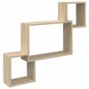 vidaXL Seinariiul Seinale kinnitav Pruun 91,5 x 15 x 76 cm Tehispuit