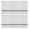 vidaXL Aiapost 44 pcs Hall 120 cm Teras