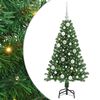 vidaXL Tehisj&otilde;ulupuu Roheline 120 cm PVC ja Teras ja Plast