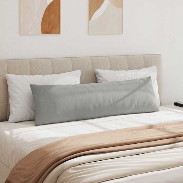 vidaXL Diivanipadjad 2 pcs Helehall 145 x 40 cm kangas