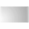 vidaXL LED vannitoa peegel L&auml;bipaistev 70 x 40 cm karastatud klaas