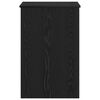vidaXL Laud ladustamisega Must tamm 100 x 50 x 76 cm Tehispuit